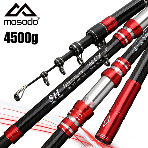 Mosodo Carp Fishing Rod Telescopic Carbon Fiber Sea Fishing Rod 2.7m-4.5m Medium Long Pitch Power Fishing Pole ► Photo 1/6