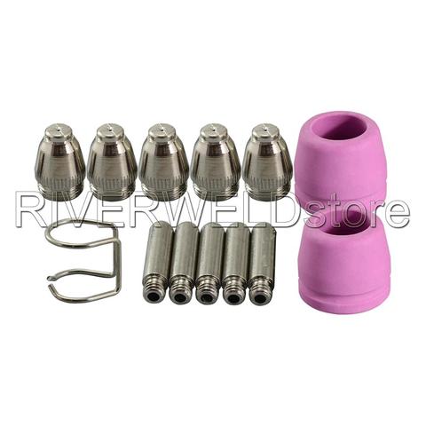 P60 WSD-60P Plasma Cutter Torch Pilot ARC Consumables Accessories KIT Plasma Tips 0.9mm 40Amp Electrodes ► Photo 1/6