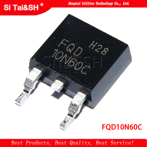 10N60 FQD10N60C STD10NM60N SMD TO-252 ► Photo 1/1