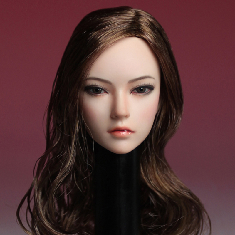 1:6 Super Flexible Female Body Head Sculpt Model for CY CG HT PH 12'' Figure 