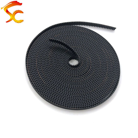 High Quality GT2 3mm 5mm 7mm 9mm  open timing belt width 3mm 5mm 7mm 9mm 2GT 3mm 5mm 7mm 9mm rubber belt for 3D Printer ► Photo 1/5