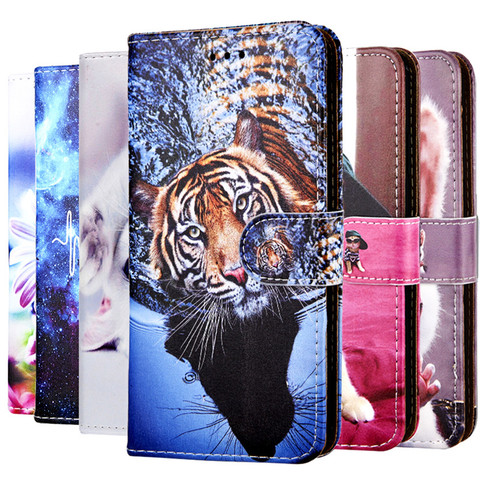 Flip Cover For Sony Xperia 1 5 10 II XZ3 XZ2 XZ X XA XA1 XA2 Plus Ultra XA3 L1 L2 L3 L4 Z1 Z2 Z3 Z4 Z5 M2 M4 M5 XZ Premium Case ► Photo 1/6