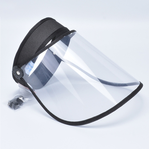Buy Online Adjustable Splash Proof Shield Anti Droplet Face Mask Transparent Protective Cover Full Face Cover Visible Shield Outdoor Alitools