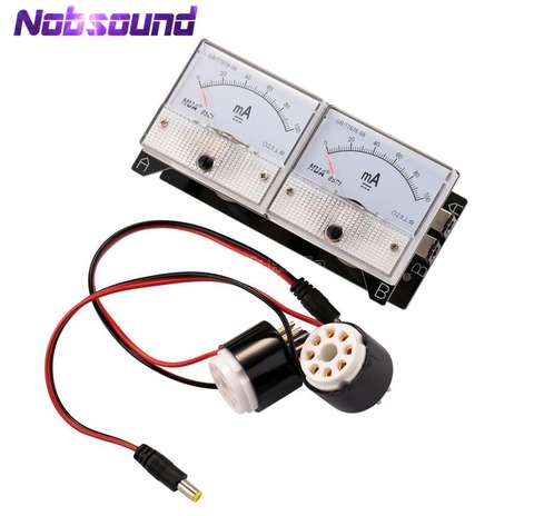 Nobsound Dual Bias Current Probes Tester Meter for EL34 KT88 6L6 6V6 6550 Vacuum Tube Amplifier ► Photo 1/6