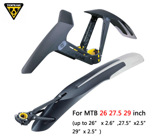 TOPEAK Mountain Bike Mudguard MTB Fender For 26 27.5 29 inch Wings Bike Mud Guard  Bicycle Accessories ► Photo 1/6