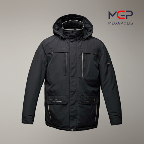Men's Demi-season fashionable cotton jacket with a collar-stand MGP megapolis ► Photo 1/4