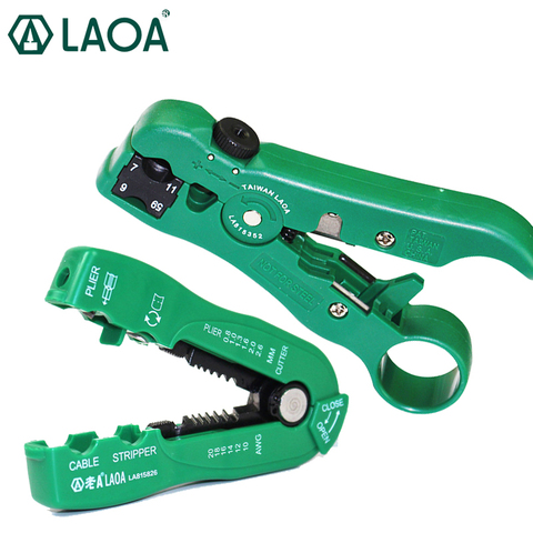 LAOA Multifunctional Wire Stripper Coaxial Cable Stripper Network Stripping Tool Electrical stripper tool ► Photo 1/6