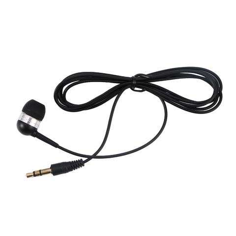 Brand New Great Quality 3.5mm Single Side Mono Wire In Ear Earphone For Smart Devices Universal Earphone ► Photo 1/6