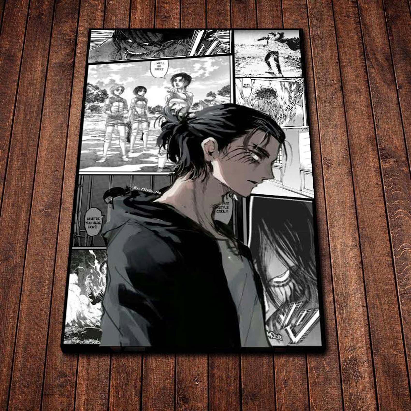 Attack on Titan Final Season Part 3 Poster Japanese Anime Kraft Paper  Prints Art Picture For Living Art Painting Wall Sticker - AliExpress