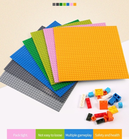 Base Plate 32*32 16X32 16X16 Dots  Building Blocks Baseplate DIY Plastic Plate  Classic Brick Accessories Kids Toy ► Photo 1/6