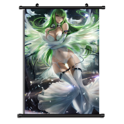 CC Code Geass Anime Wall Scroll Poster Home Decor Cosplay Uncensored ► Photo 1/2