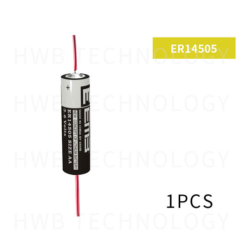 1pcs EEMB ER14505 ER14505H AA 3.6V 2400mAh energy lithium battery smart meter battery With solder pins ► Photo 1/5