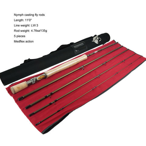 Special Sale! Aventik IM12 3wt 11ft 5SEC Medflex Action Nymph Fly Rod 135g NEW ► Photo 1/6