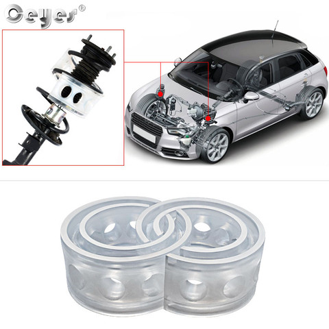 2pcs Car Shock Absorber Spring Bumper Power Autobuffer Cushion Car styling Accessories Universal High Elasticity Strength Safety ► Photo 1/6