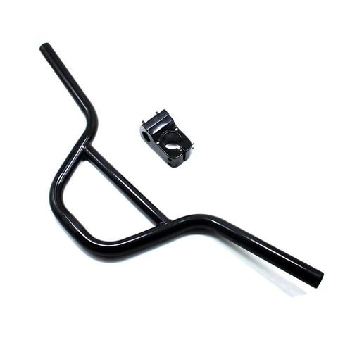 BMX handlebar steel bicycle handlebar aluminum alloy bicycle stem length 580mm diameter 22mm use 28.6 front fork ► Photo 1/6