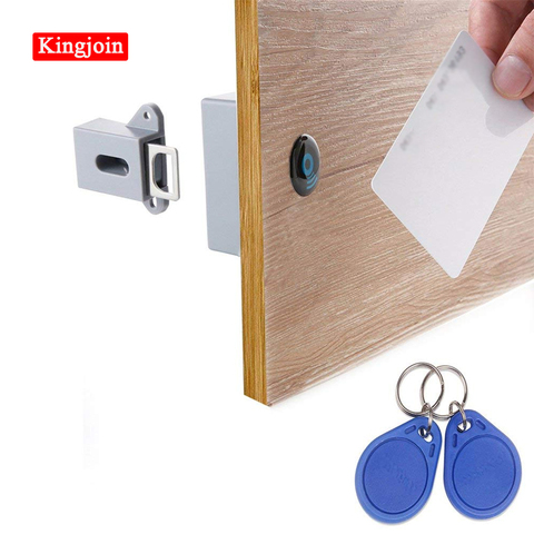 Invisible Hidden RFID Free Opening Intelligent Sensor Cabinet Lock Locker Wardrobe Shoe Cabinet Drawer Door Lock Electronic Da ► Photo 1/6