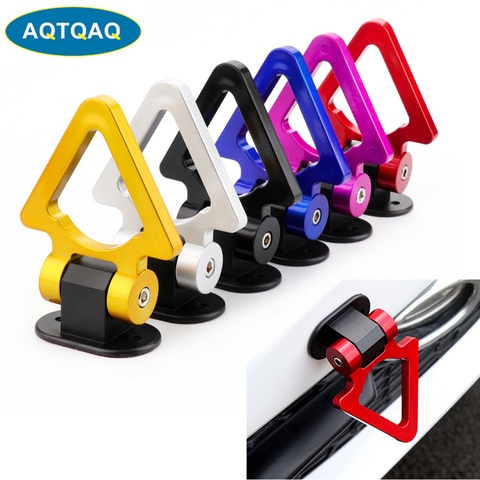 1Pcs ABS Universal Racing Towing Car Tow Hook Auto Rear Front Trailer Simulated Multi Colors ► Photo 1/1