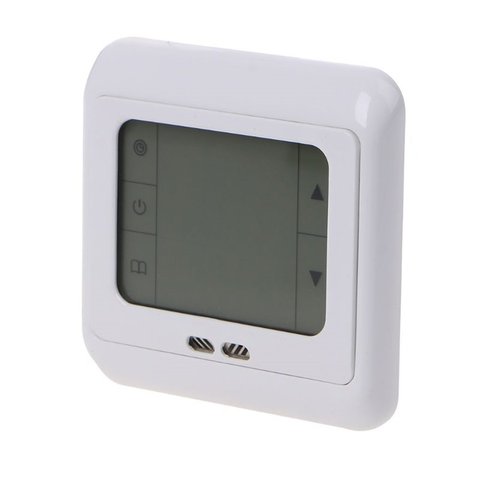 Thermoregulator Touch Screen Heating Thermostat for Warm Floor Electric Heating System Temperature Controller With Kid Lock ► Photo 1/6