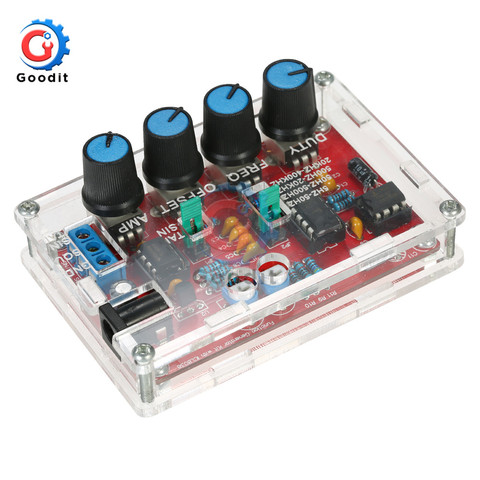 ICL8038 Signal Generator DIY Kit Output 5Hz~400kHz Adjustable Frequency Amplitude Sine Triangle Square Sawtooth ► Photo 1/6