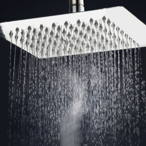 Stainless Steel Ultra-Thin Square 8 Inch Shower Large Top Nozzle Rain Shower Bath Shower Head Spray Bathroom Accessories ► Photo 1/6