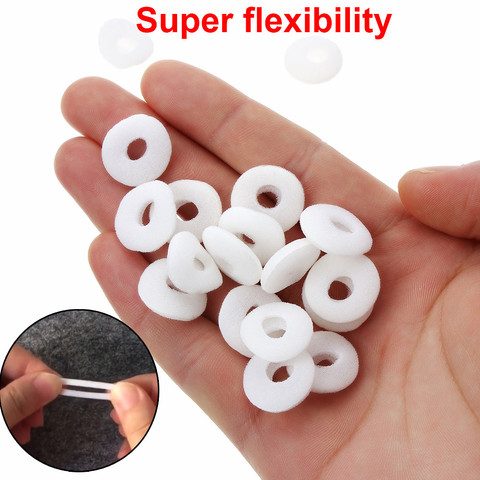 20 pairs 40 Pcs 15 mm Earbud Headphone Ear pads Soft Foam Replacement Sponge Covers Tips High Quality Sponge Earpad Airpods Case ► Photo 1/6