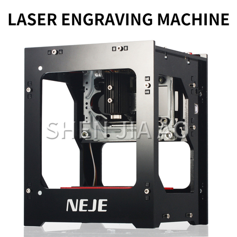 DK-8-KZ 1000mW laser engraving machine High power of hardwood/rubber/leather/cut paper/speed and high precision ► Photo 1/5