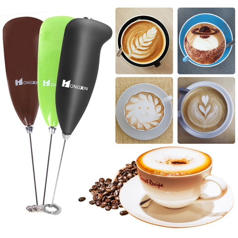 Powerful Electric Milk Frother Automatic Handheld Foam Maker for Egg Latte Cappuccino Hot Chocolate Matcha Kitchen Coffee Tool ► Photo 1/6