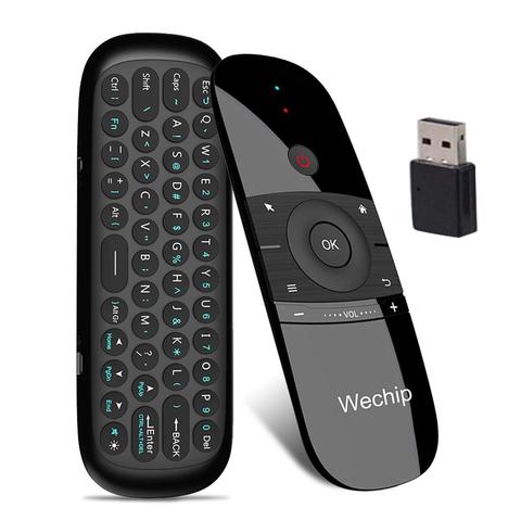 W1 2.4G Chargeable Bluetooth Keyboard And Mouse For Laptop Smart TV Box PC  Wireless Air Mouse Controller клавиатура беспроводна ► Photo 1/6