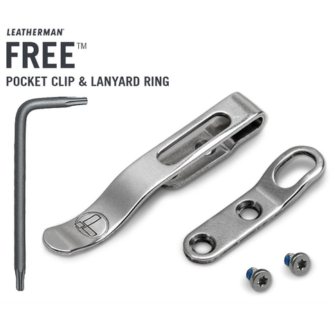 LEATHERMAN FREE LANYARD RING & POCKET CLIP ► Photo 1/3