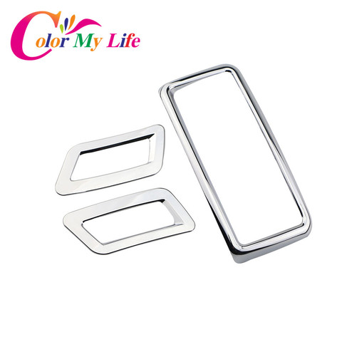 Color My Life ABS Chrome Air Conditioning Vent Cover Trim Sticker for Nissan X-TRAIL Xtrail Rogue T32 2014 - 2022 Parts ► Photo 1/6