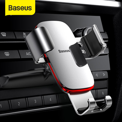 Baseus Gravity Car Phone Holder Support Smartphone Car Bracket CD Slot Mount Mobile Phone Holder for Car Charging Stand ► Photo 1/6
