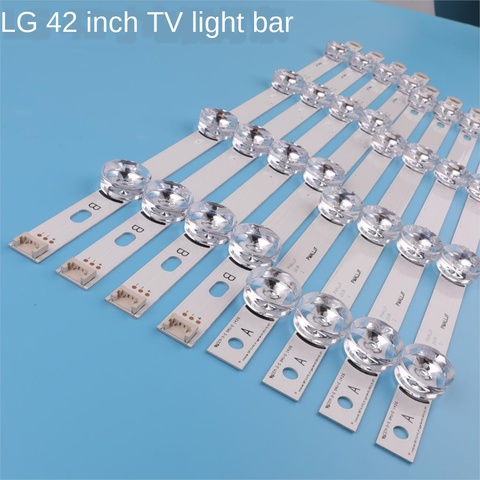 8PCS 825mm LED Backlight strip 8leds For LG 42 inch TV INNOTEK DRT 3.0 42
