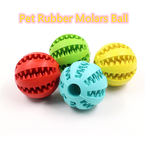 Popular Rubber Teeth Dog Ball Chew Toy for Large Dog Teeth Brush Pet Dog Training Aids French Bulldog Toothbrushes Puppy Toys ► Photo 1/6