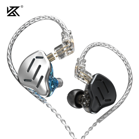 NEW KZ ZAX 7BA 1DD 16 Units HIFI Bass In Ear Monitor Hybrid Technology Earphones Noise Cancelling Earbuds Headsets ZSX ASX ASF ► Photo 1/6