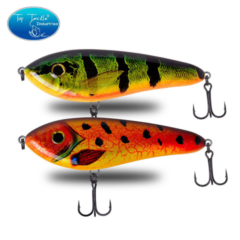 slow sinking Jerk bait fishing lure Rattle Big VIB artificial  CF LURE 130mm 70g  Pike Bass Fishing lure Tackle Bite Resistanse ► Photo 1/5