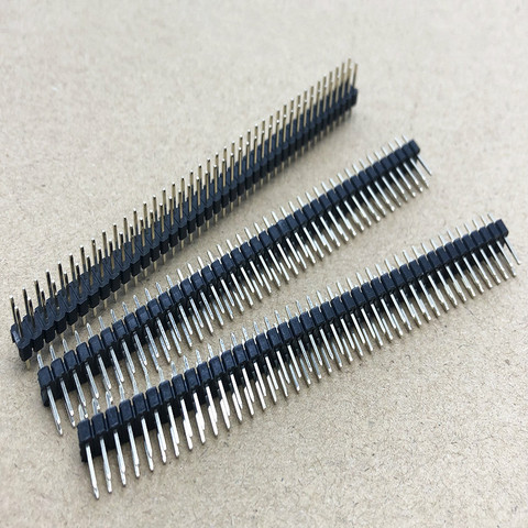 5PCS 2.54MM spacing male double row pin Header 2.54 2X40P 2X40 straight pin 80P ► Photo 1/1