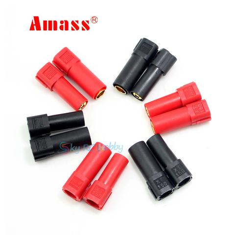 6pairs 10Pairs Amass XT150 6mm Bullet Connector Adapter Plug Set Male Female 130 High Rated Amps for RC LiPo Battery ► Photo 1/6