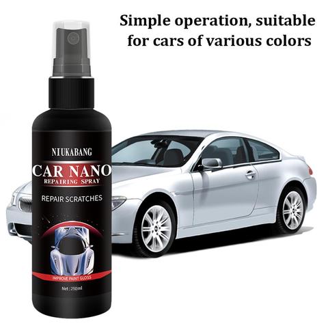 100ml Car Scratch Repair Nano Spray Crystal Coating Auto Lacquer Paint Care Polished Glass Coating Car Repairing Care Spray ► Photo 1/6