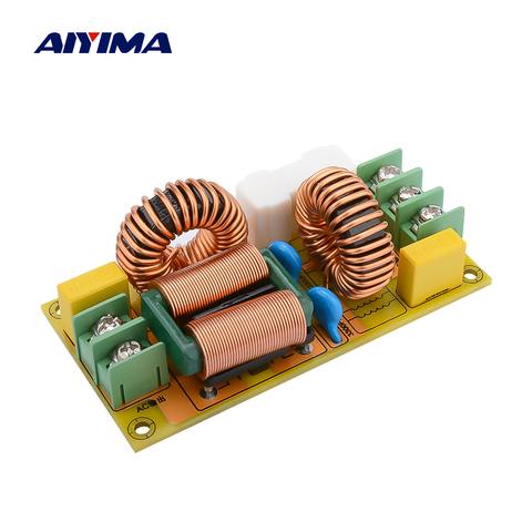 AIYIMA 25A EMI Power Filter Board Anti-interference AC Power Filter Power Supply For Speaker Amplifier DIY ► Photo 1/6