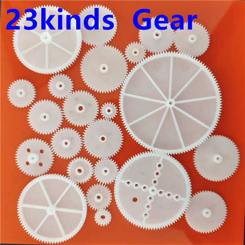 23kinds M0.5 Plastic Single Layer Gears ABS Motor Shaft Teeth Gear DIY Toys Robot Helicopter Parts Free Shipping Dropshipping ► Photo 1/3