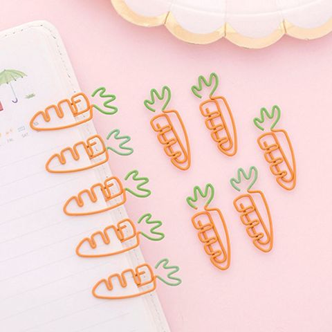 Creative Kawaii Cartoon Candy Color Multiple Office Metal Paper Clip Pin Bookmark Stationery School Office Supplies Decorat ► Photo 1/6