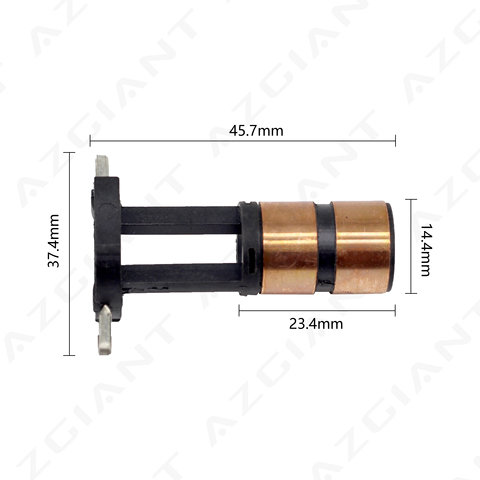 for Toyota Corolla Honda Accord power Generator Collector Copper Head Slip Ring Copper Ring (size: 6x14.5x46mm) ► Photo 1/3