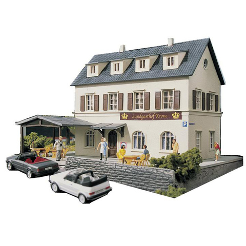 1:87  Town Hotel  #61830  Architectural model  Railway Sand Table Scene Matching  ABS Assembly ► Photo 1/2