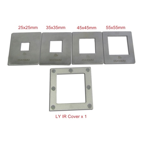 LY IR Mate Reflector IR Cover Upper Heater Set Universal infrared reflector For BGA Rework station IR6000 ,IR6500,IR9000,etc ► Photo 1/6