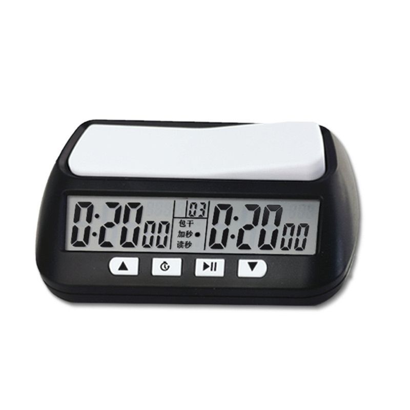 Compact Digital Chess Clock Count Up Down Timer Electronic Board Game Clock 