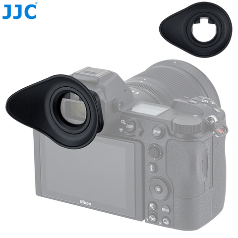 JJC Soft TPU Rubber Eyecup For Nikon Z7 Z6 Camera Viewfinder Eyepiece Replaces Nikon DK-29 Eyeshade 360 Degree Rotatable ► Photo 1/6