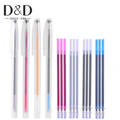 10Pcs Water Soluble Pen DIY Cross Stitch Fabric Marker Pen Draw Grid On Fabric Temporary Marking Embroidery Sewing Tools ► Photo 1/6