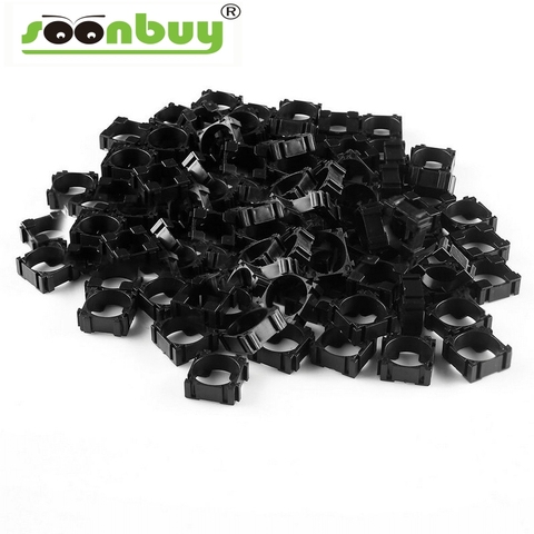 soonbuy 100pcs 18650 Battery Cell Holder Safety Spacer Radiating Shell Mayitr Storage Bracket Suitable For 1x18650 Battery ► Photo 1/6