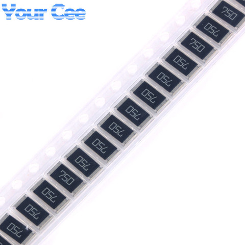 50 pcs 2512 SMD Chip Resistor 75 ohm 75R 750 1W 5% DIY Kit ► Photo 1/2