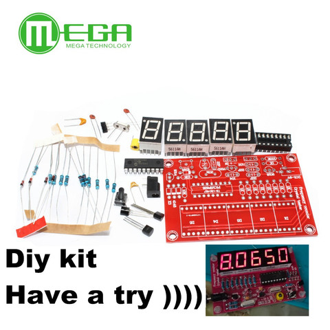 DIY Kits RF 1Hz-50MHz Crystal Oscillator Frequency Counter Meter Digital LED tester meter ► Photo 1/4